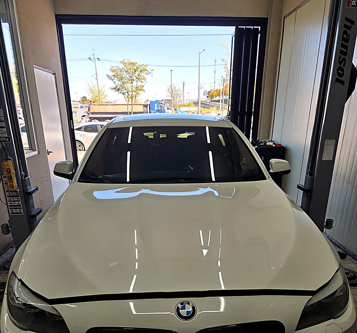 수완광산점에 입고된 BMW 5시리즈