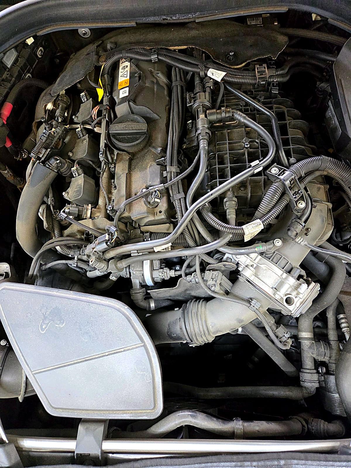 BMW 5시리즈 엔진룸