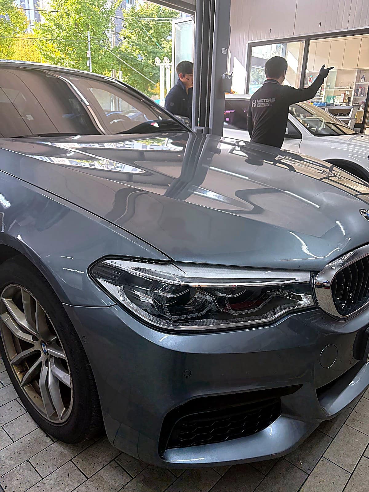 쌍촌본점에 입고된 BMW 5시리즈