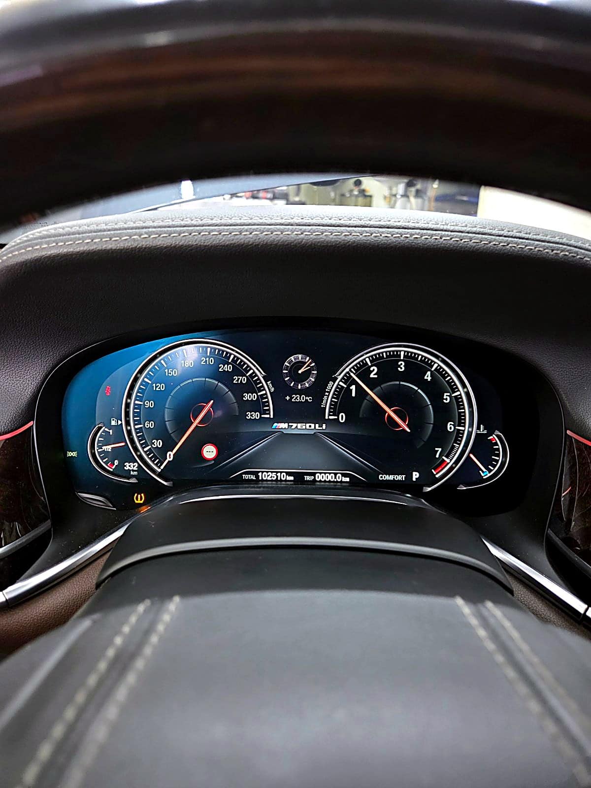 광주BMW7시리즈엔진오일 정비 사진