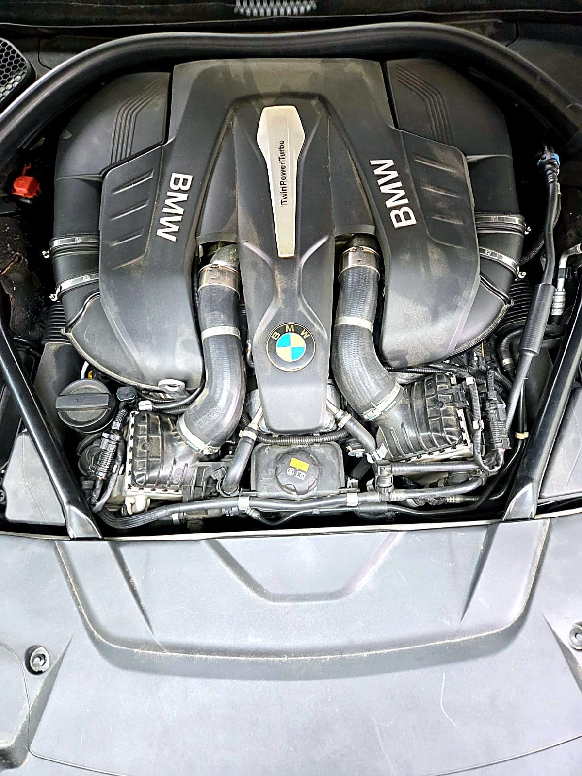 광주BMW7시리즈엔진오일 정비 사진